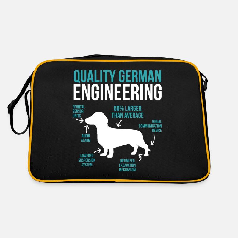 dachshund Retro Bag