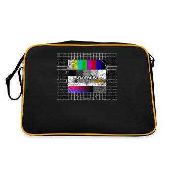 Test image - Retro Bag - black/gold - Back