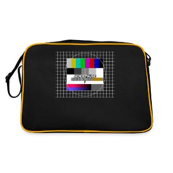 Test image broadcast break - Retro Bag - black/gold - Back