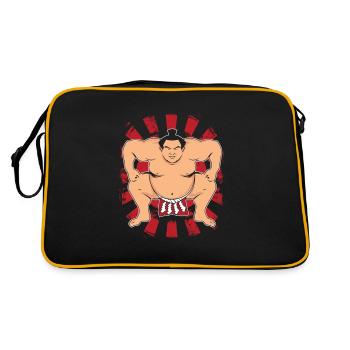 Sumo - Retro Bag - black/gold - Back