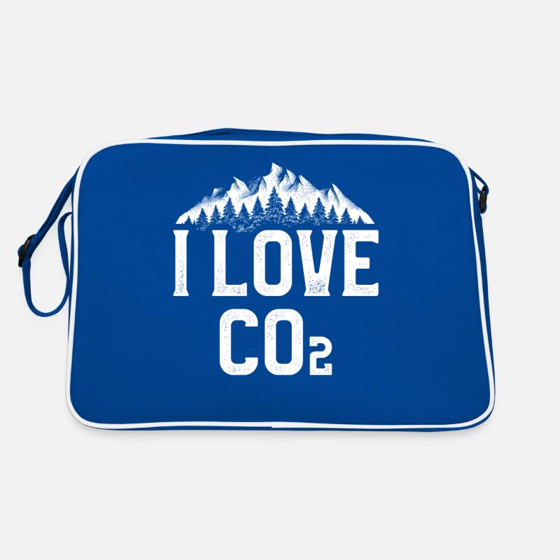 I LOVE CO2 Retro Bag