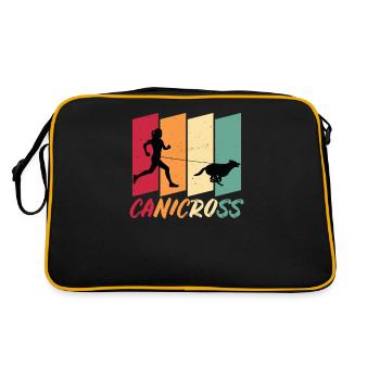 canicross chien sport train chien sport - Sac Retro - noir/or - Dos