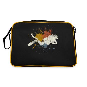 diving - Retro Bag - black/gold - Back