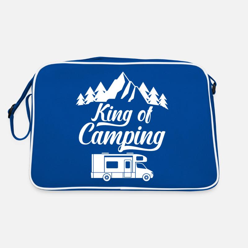 Camping, camping, gift, camping Retro Bag