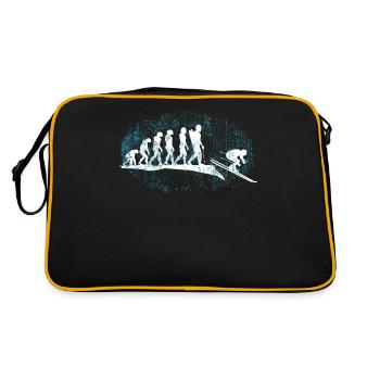Ski Evolution Skiing - Retro Bag - black/gold - Back