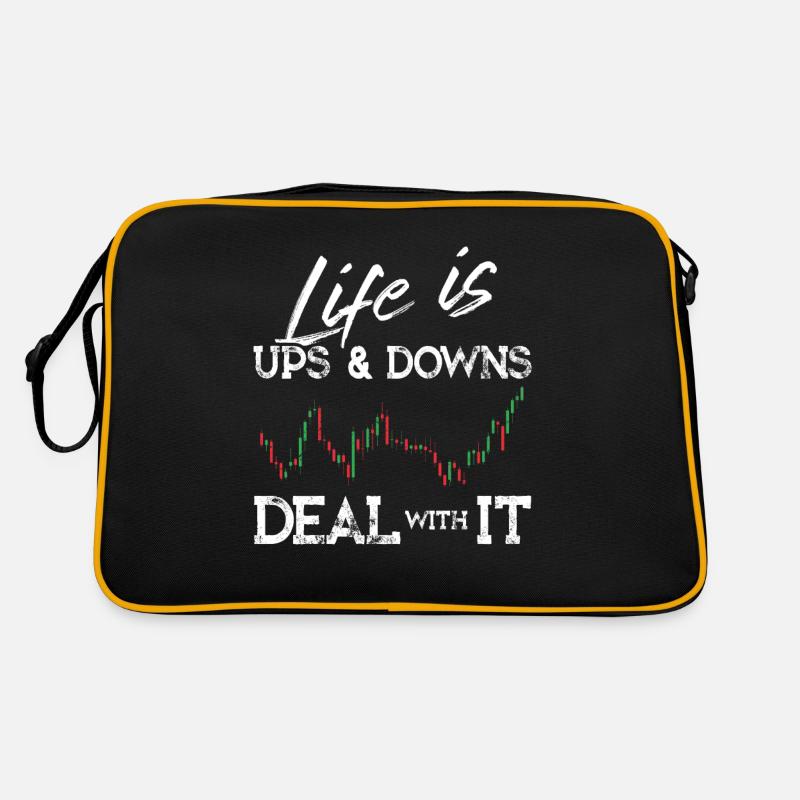 Daytrader motivation Stock Forex trading gift Retro Bag