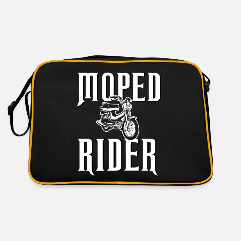 Moped Rider moped Retro Bag