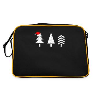 Sapin de Noël Sapin de Noël - Sac Retro - noir/or - Dos