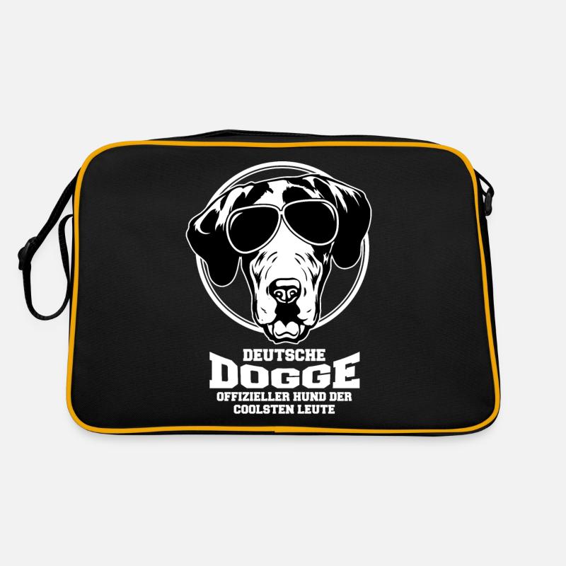 deutsche dogge Retro Tasche