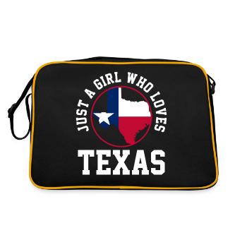 Texas - Retro Bag - black/gold - Back