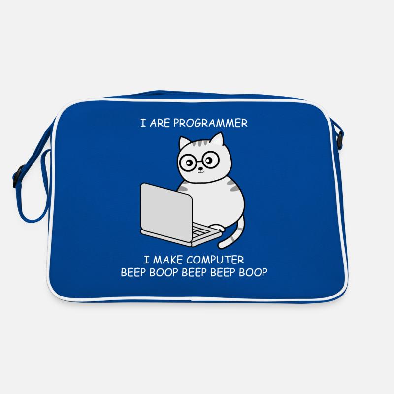 Computer scientist computer science programming engineer Retro Bag