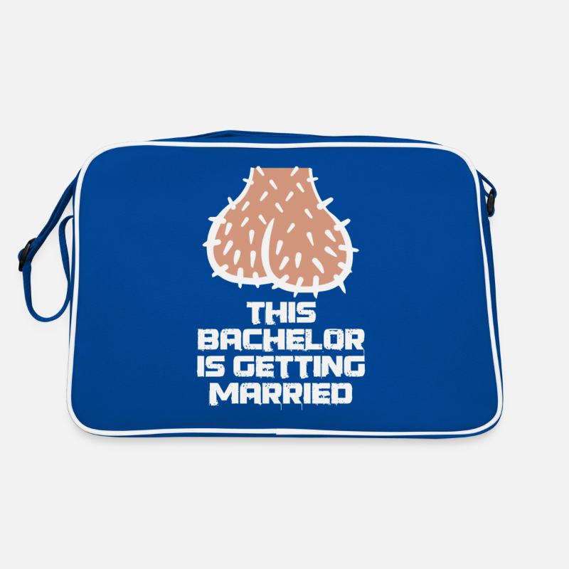 This Bachelor is Getting Married Retro Tasche