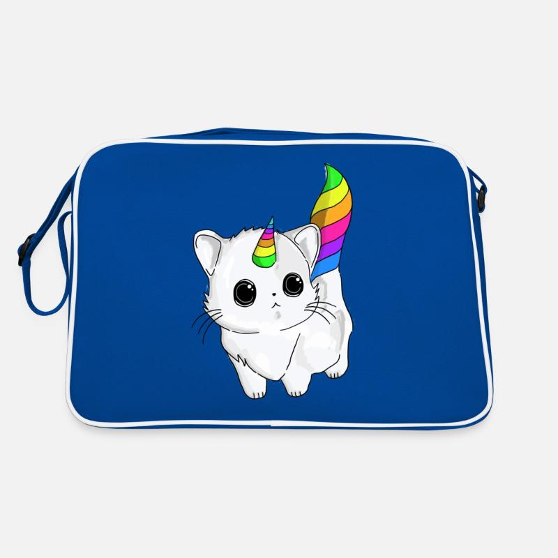 Licorne de chat mignon Caticorn Sac Retro