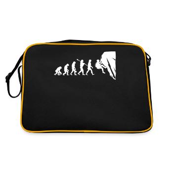 Escalade escalade évolution alpinisme - Sac Retro - noir/or - Dos