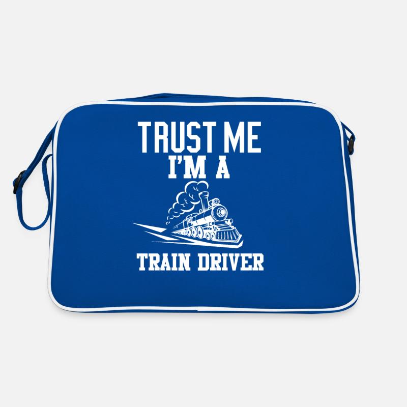 Trust me in a Train Driver Retro Bag