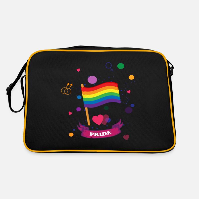Gay Pride Cadeau Sac Retro