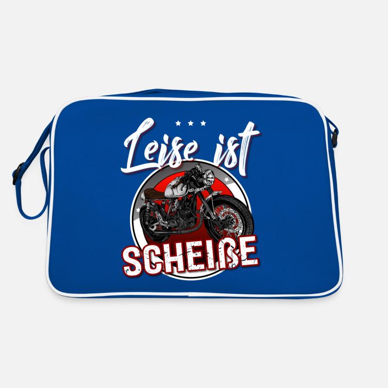 Leise Ist Scheisse Retro Tasche