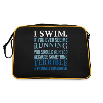 swim - Retro Bag - black/gold - Back