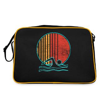 swim - Retro Bag - black/gold - Back