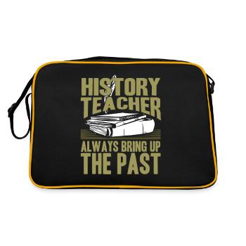 Histoire Professeur d'Histoire - Sac Retro - noir/or - Dos