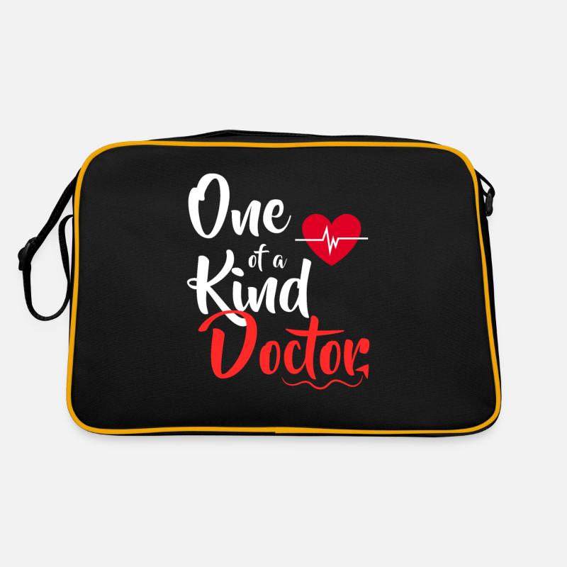 Kind Doctor Arzt Doktor Ärztin Beruf Doc Geschenk Retro Tasche