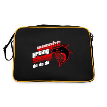 Poids de levage Hai Do Do Idée cadeau - Sac Retro - noir/or - Dos