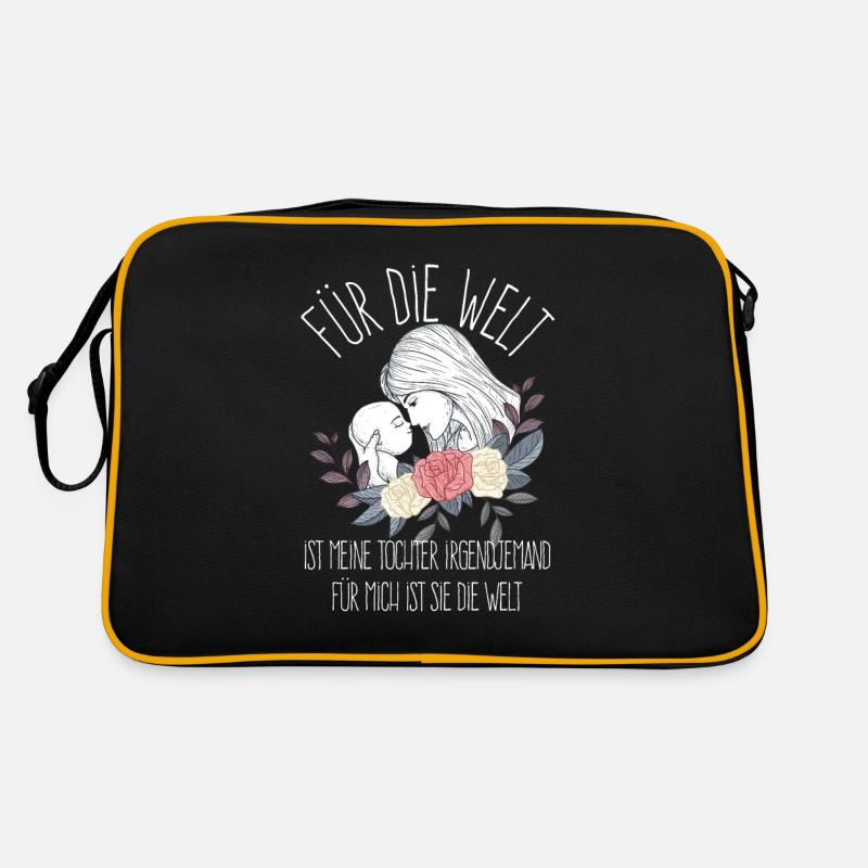 Mama Tochter Mutter Kind Baby Mutterliebe Geschenk Retro Tasche