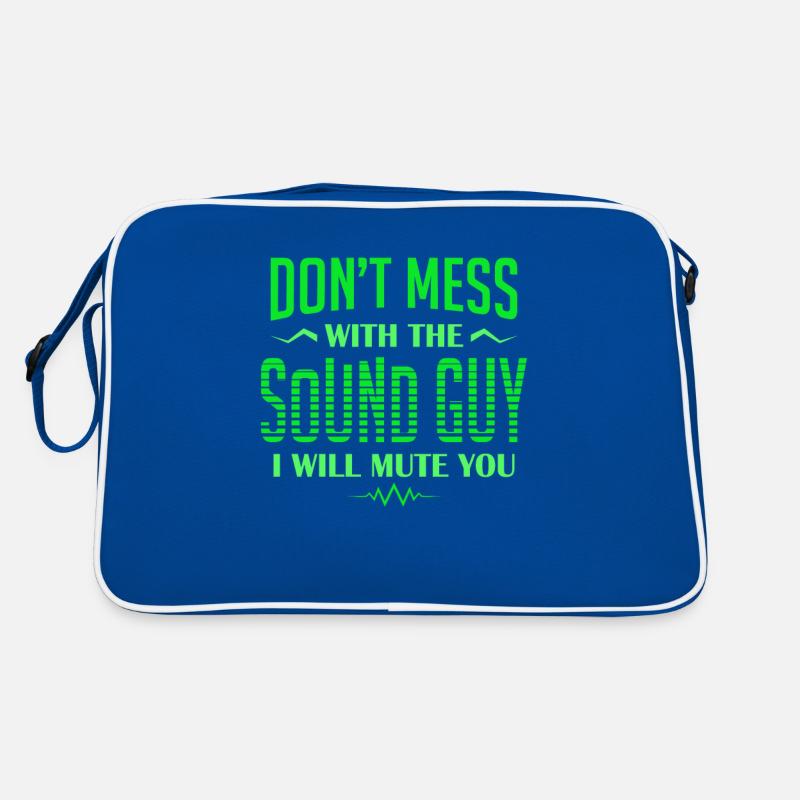 Audio Engineer Don't Mess With The Sound Guy I Retro Bag