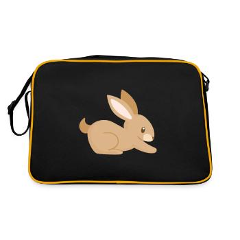 Hare - Retro Bag - black/gold - Back