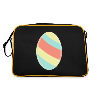 Easter egg - Retro Bag - black/gold - Back