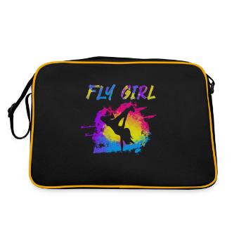 Breakdance Bboying Gift I Breakdancing - Retro Bag - black/gold - Back