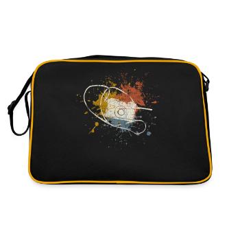 Caméra rétro - Sac Retro - noir/or - Dos