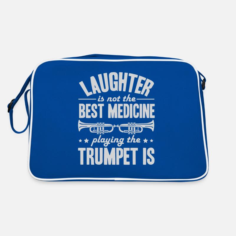 Trompete Trompeter Retro Tasche
