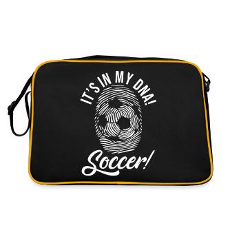 It's in my dna! - Retro Bag - black/gold - Back