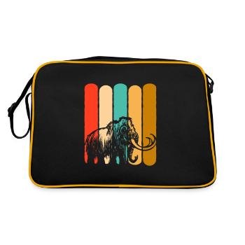 Mammouth - Sac Retro - noir/or - Dos