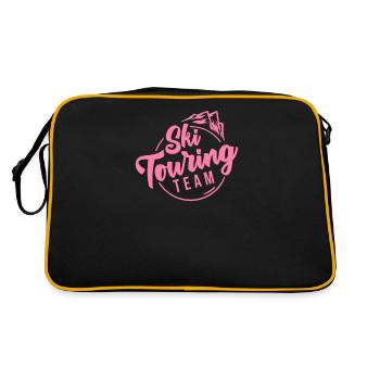 Ski Tours Ski Tour Ski Touring Mama Wintersport - Retro Bag - black/gold - Back