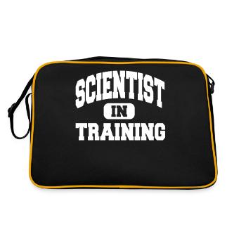 Scientifique en formation - Sac Retro - noir/or - Dos