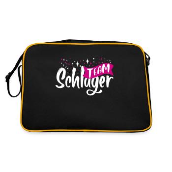 Coup d'équipe - Sac Retro - noir/or - Dos