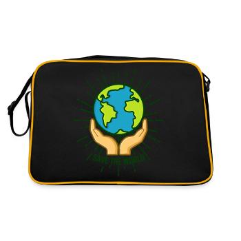 Sauver le design du monde Sauver le design du monde - Sac Retro - noir/or - Dos