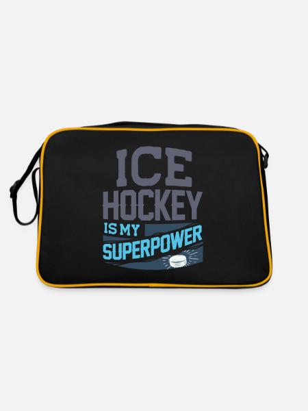 hockey - Sac Retro - noir/or