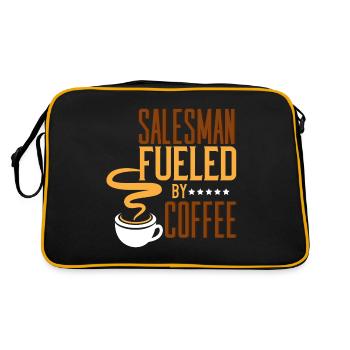 Seller coffee works gift - Retro Bag - black/gold - Back