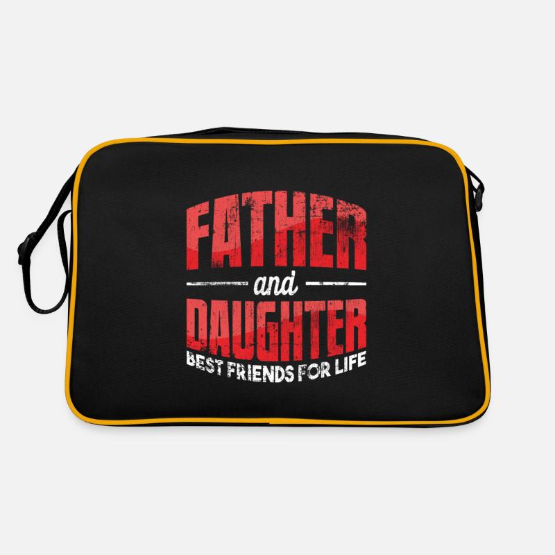 father daughter Retro Bag