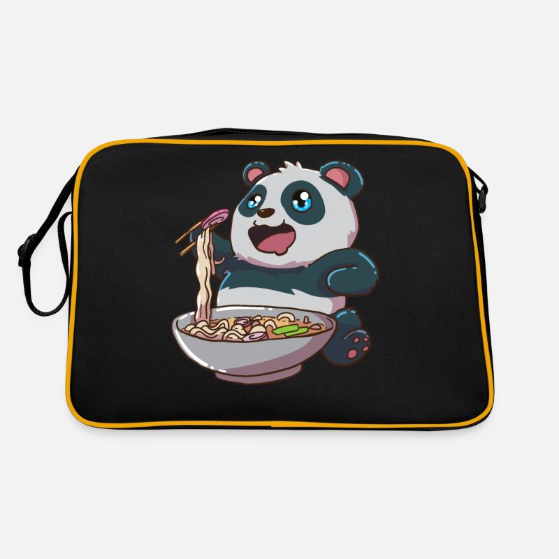 Ramen Pandabär Sac Retro