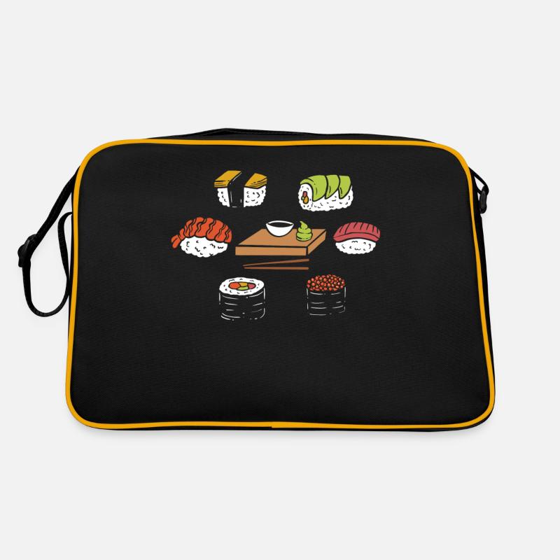 Sushi - Sac Retro - noir/or