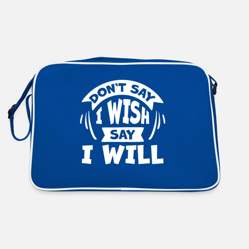 Selbstbewusstsein Motivation Retro Tasche