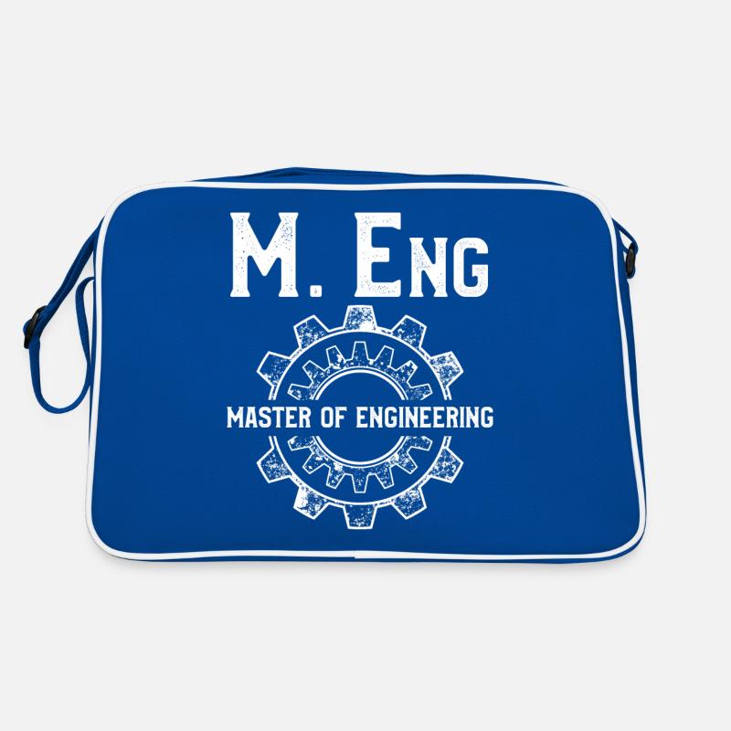 M. ENG MASTER OF ENGINEERING Retro Tasche