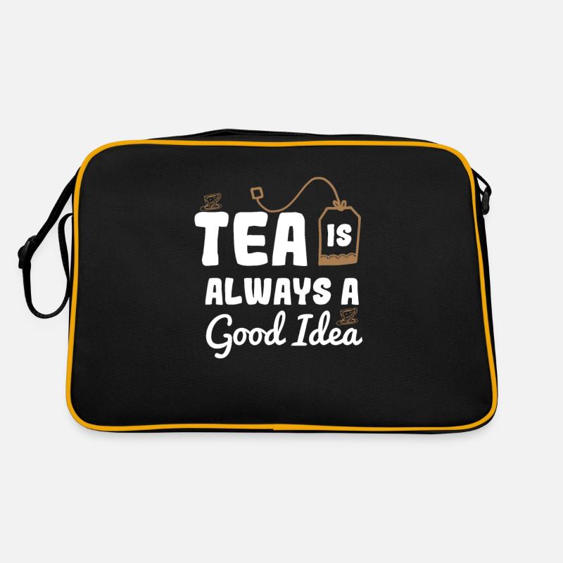 Cute Tea Is Always A Good Idea Tea Party gift Retro Bag