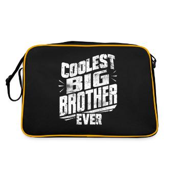 Plus cool big brother - Sac Retro - noir/or - Dos
