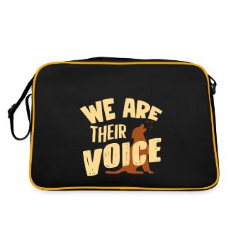 Dogs Animal Welfare - Retro Bag - black/gold - Back
