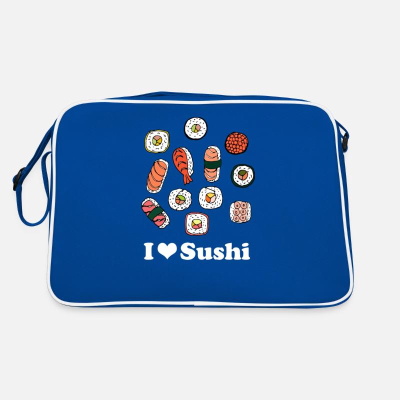 J'adore les sushis Sac Retro
